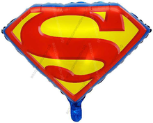 Шар с гелием Супермен, Эмблема,  58 см